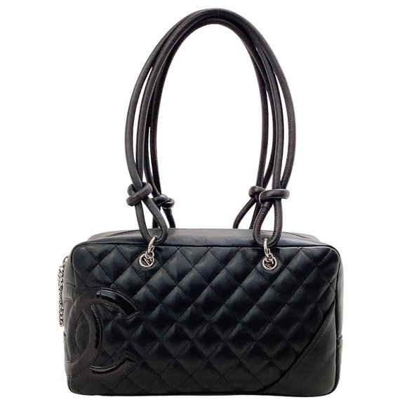 Chanel 2011 Black / Brown Cambon Shoulder Bag - Picture 1 of 11